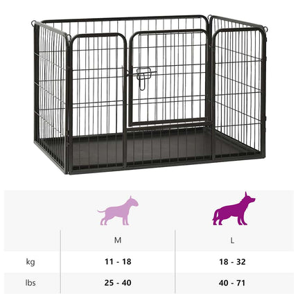 Parc Pour Chiots Acier