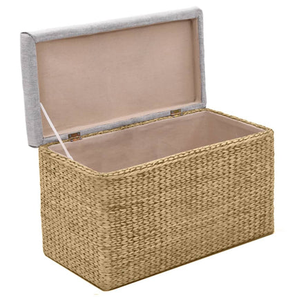 Banc Avec 2 Poufs Jacinthe D'eau