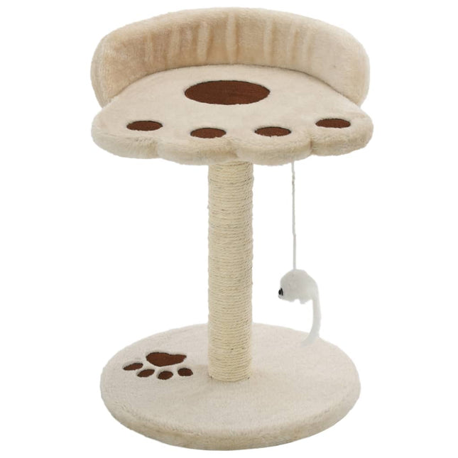 Arbre À Chat Avec Griffoir En Sisal Et Marron