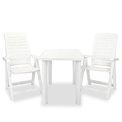 Ensemble De Bistro 3 Pcs Plastique