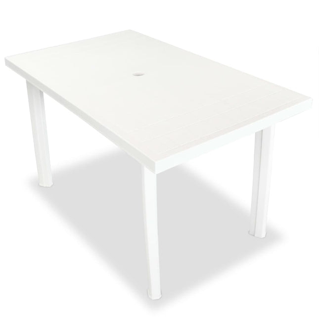 Mobilier À Manger D'extérieur 5 Pcs Plastique