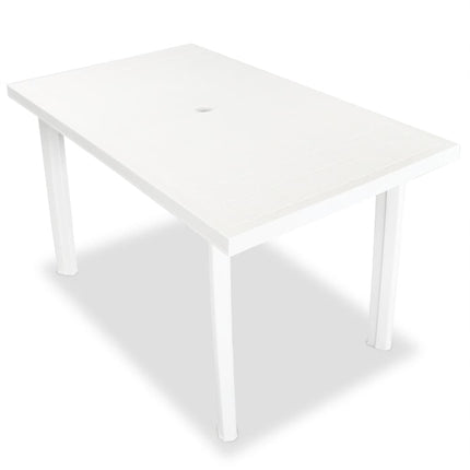 Ensemble À Manger D'extérieur 7 Pcs Plastique
