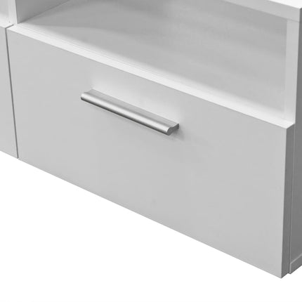 Meubles Tv 2 Pcs Bois D’ingénierie 95X35X36 Cm