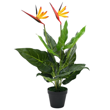 Plante Artificielle Strelitzia Reginae Oiseau De Paradis
