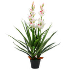 Vert / 1 / orchidée cymbidium / 100 cm