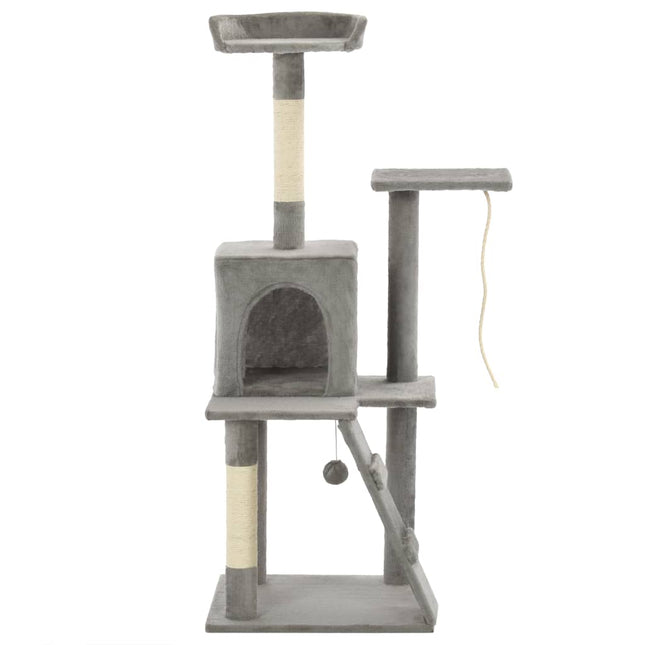 Arbre À Chat Avec Griffoirs En Sisal 120 Cm