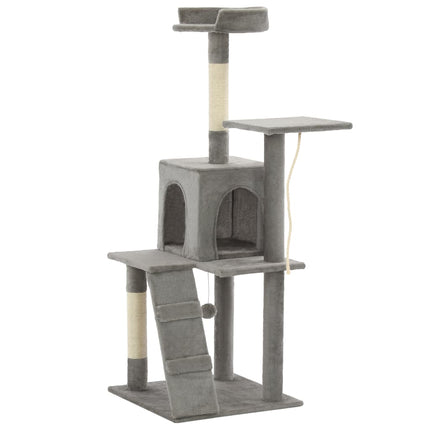 Arbre À Chat Avec Griffoirs En Sisal 120 Cm