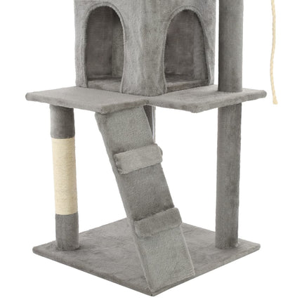Arbre À Chat Avec Griffoirs En Sisal 120 Cm