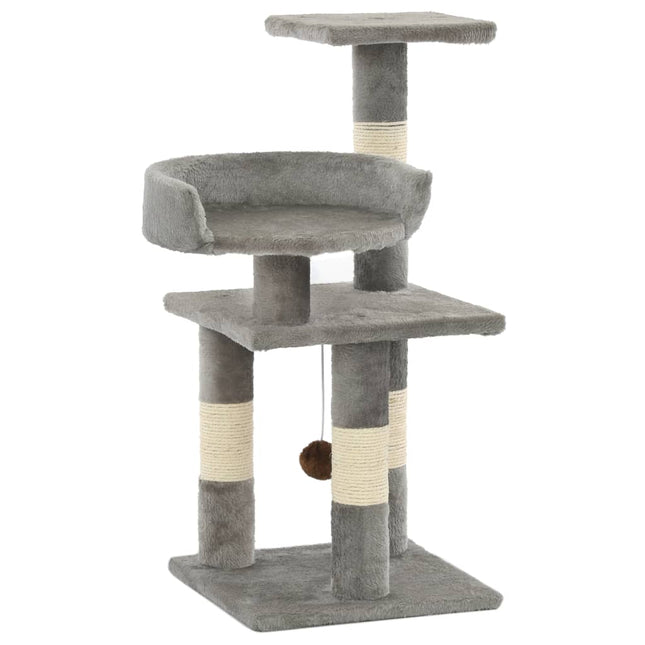Arbre À Chat Avec Griffoirs En Sisal 65 Cm