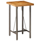 Table De Bar Teck Recyclé Massif