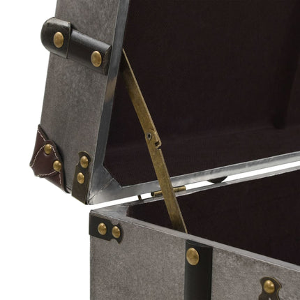 Table Basse Mdf Et Aluminium 102X51X47,5 Cm