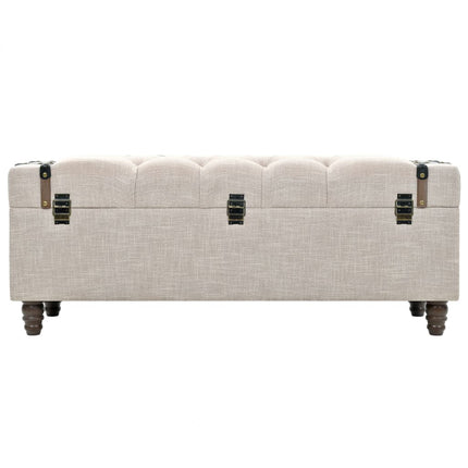 Ensemble De Bancs De Rangement 3 Pcs Bois Massif Et Acier