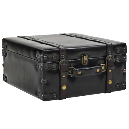 Banc De Rangement Mdf Et Cuir Artificiel 120 X 41 X 46,5 Cm