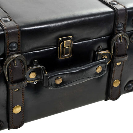 Banc De Rangement Mdf Et Cuir Artificiel 120 X 41 X 46,5 Cm