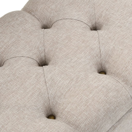 Banc De Rangement Avec Dossier Tissu