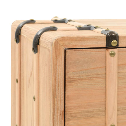 Table De Chevet Bois De Sapin Massif 50 X 35 X 57 Cm