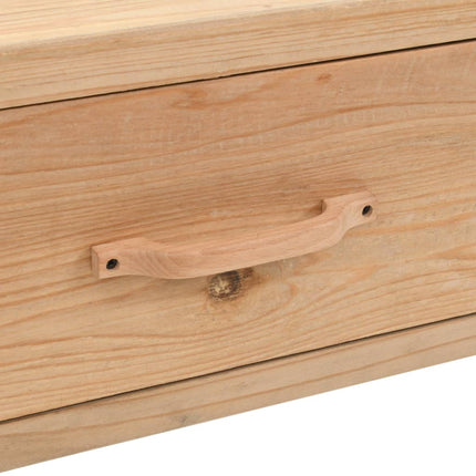 Meuble Tv Bois De Sapin Massif 120X33X35 Cm