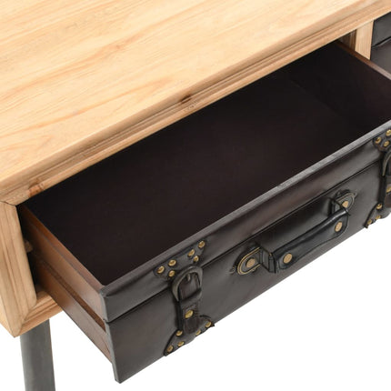 Table Basse Bois Massif De Sapin 115X55X50 Cm
