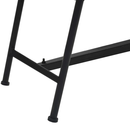 Banc Revêtement En Cuir Artificiel 160 X 40,5 X 50,5 Cm
