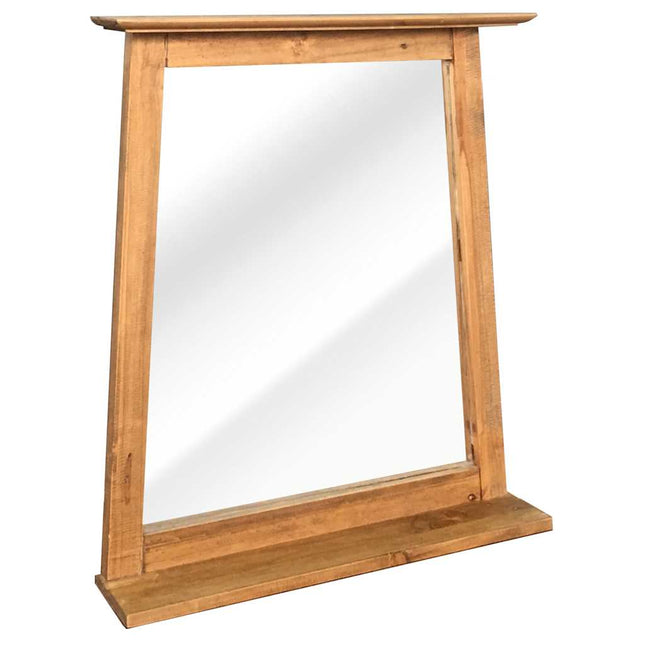 Miroir De Salle De Bain Bois De Pin Massif 70X12X79 Cm