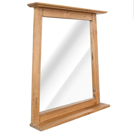 Miroir De Salle De Bain Bois De Pin Massif 70X12X79 Cm
