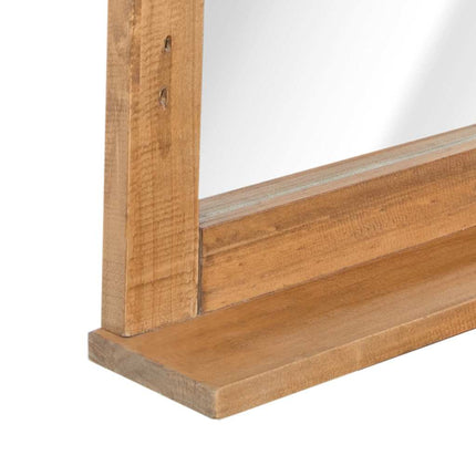 Miroir De Salle De Bain Bois De Pin Massif 70X12X79 Cm