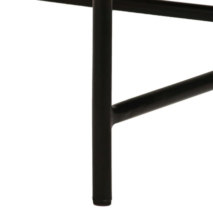 Ensemble De Tables 2 Pcs Mdf Recouvert De Laiton