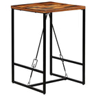 Table De Bar Bois De Récupération Massif