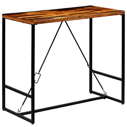 Table De Bar Bois De Récupération Massif
