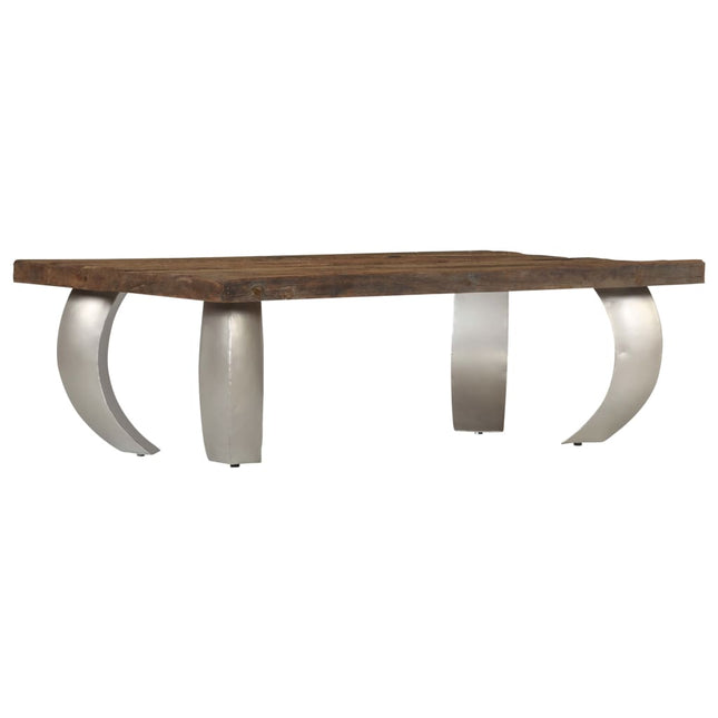 Table Basse Opium Bois De Récupération Et Acier