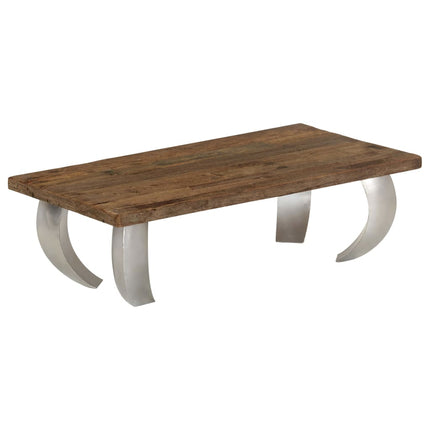 Table Basse Opium Bois De Récupération Et Acier