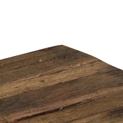 Table Basse Opium Bois De Récupération Et Acier