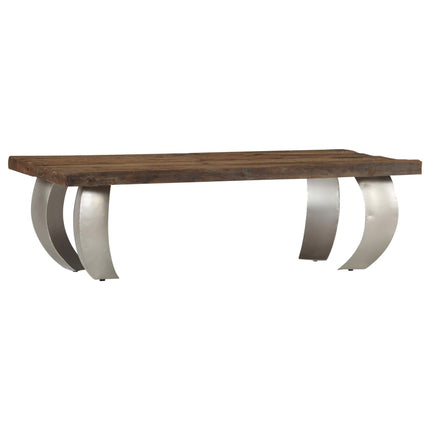 Table Basse Opium Bois De Récupération Et Acier
