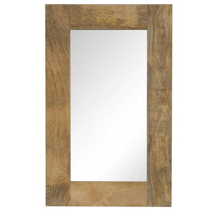 Miroir Bois De Manguier Massif
