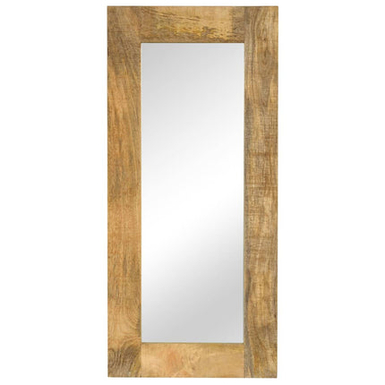 Miroir Bois De Manguier Massif