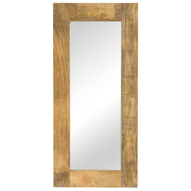 Miroir Bois De Manguier Massif
