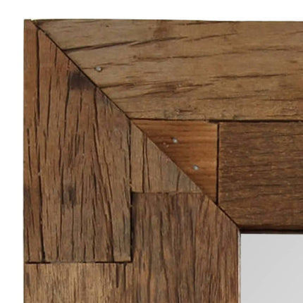 Miroir Bois De Récupération Massif