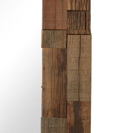 Miroir Bois De Récupération Massif