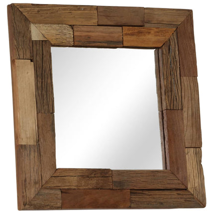 Miroir Bois De Récupération Massif