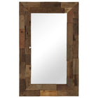 Miroir Bois De Récupération Massif