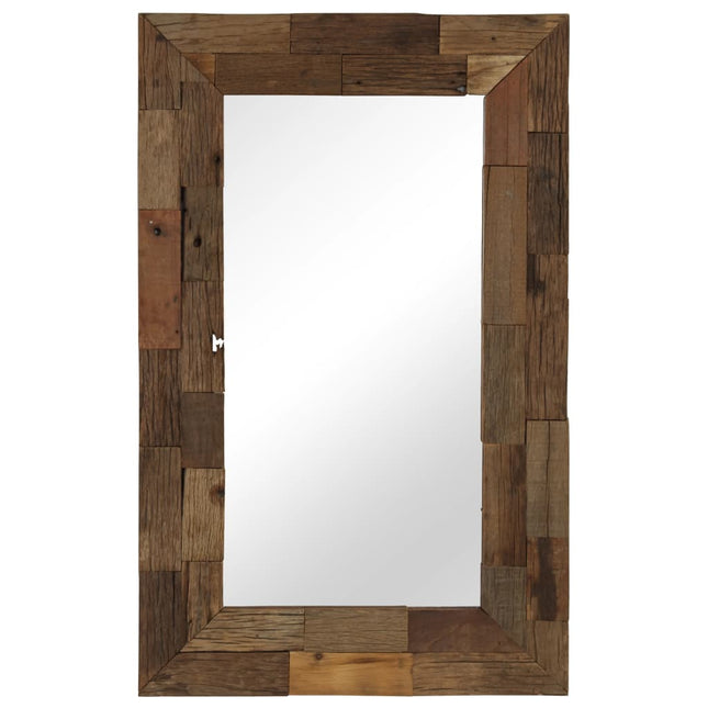Miroir Bois De Récupération Massif