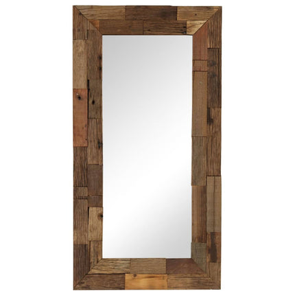 Miroir Bois De Récupération Massif