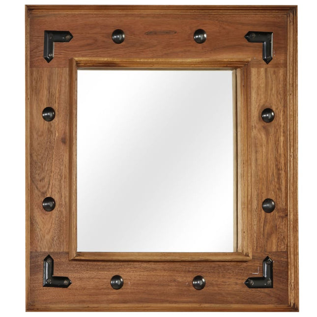 Miroir Bois D'acacia Massif