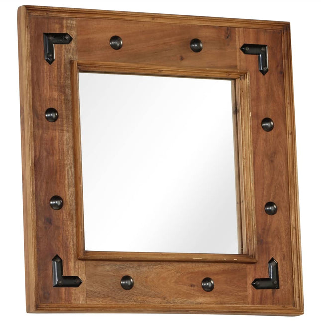 Miroir Bois D'acacia Massif