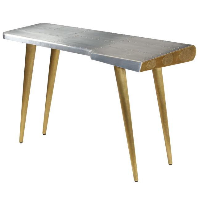 Bureau Aviator Vintage Style Aviateur 120 X 60 X 76 Cm
