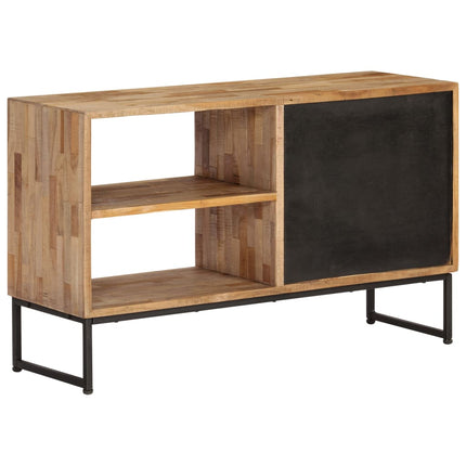 Meuble Tv Bois De Teck Recyclé 90 X 30 X 55 Cm