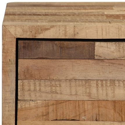 Meuble Tv Bois De Teck Recyclé 90 X 30 X 55 Cm