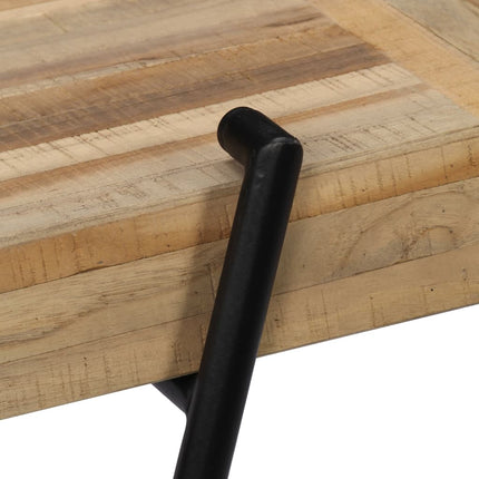 Table Console 120 X 35 X 81 Cm Teck Recyclé