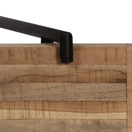Table Console 120 X 35 X 81 Cm Teck Recyclé