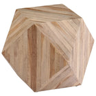 Table D'appoint Teck Recyclé 40X40X40 Cm
